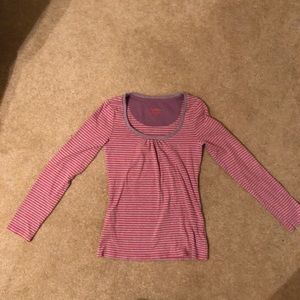 Boden narrow striped long sleeve shirt